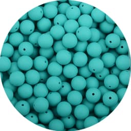 LOFCA 12mm 50pcs/lot Beads Food Grade Silicone Teether Round Beads Baby Chewable Teething Beads Silicone Teether For Diy
