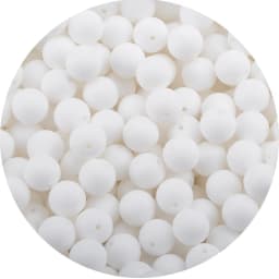 LOFCA 12mm 50pcs/lot Beads Food Grade Silicone Teether Round Beads Baby Chewable Teething Beads Silicone Teether For Diy