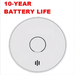 V-Come Standalone Smoke Alarms for Home, 10-Year Battery Photoelectric Smoke Detector, EN14604 AS3786 , VS02