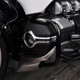 Panical Fog Light Fairing Cover Tirm Fog Light Housing Kit For Honda Gold Wing GL1800 F6B 2018-2023 Pearl Chrome Chrome Black