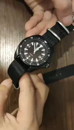 QIMEI Classic Design US Special Forces UDT Military Army Sport Men's Wrist Outdoor Japan Mov't 30ATM Diver Watch SM8016B Matte