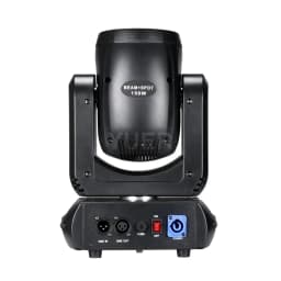 YUER 4Pcs/lot Mini 150W LED Moving Head Light Beam Spot 18 Rotating Prisms Dj Dmx Stage Light Effect Disco Dj Bar Wedding Club