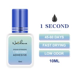 NATUHANA 5ml Eyelash Glue Professional 0.5S Fast Drying Lashes Adhesive Long Lasting Glue for Eyelases Extension