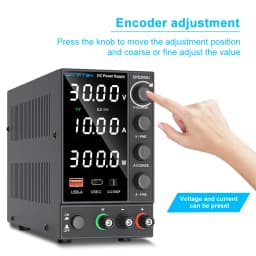 30V 10A DC Power Supply Adjustable Digit Display USB Laboratory Power Supplies Voltage Regulator 60V 5A 120V3A For Phone Repair