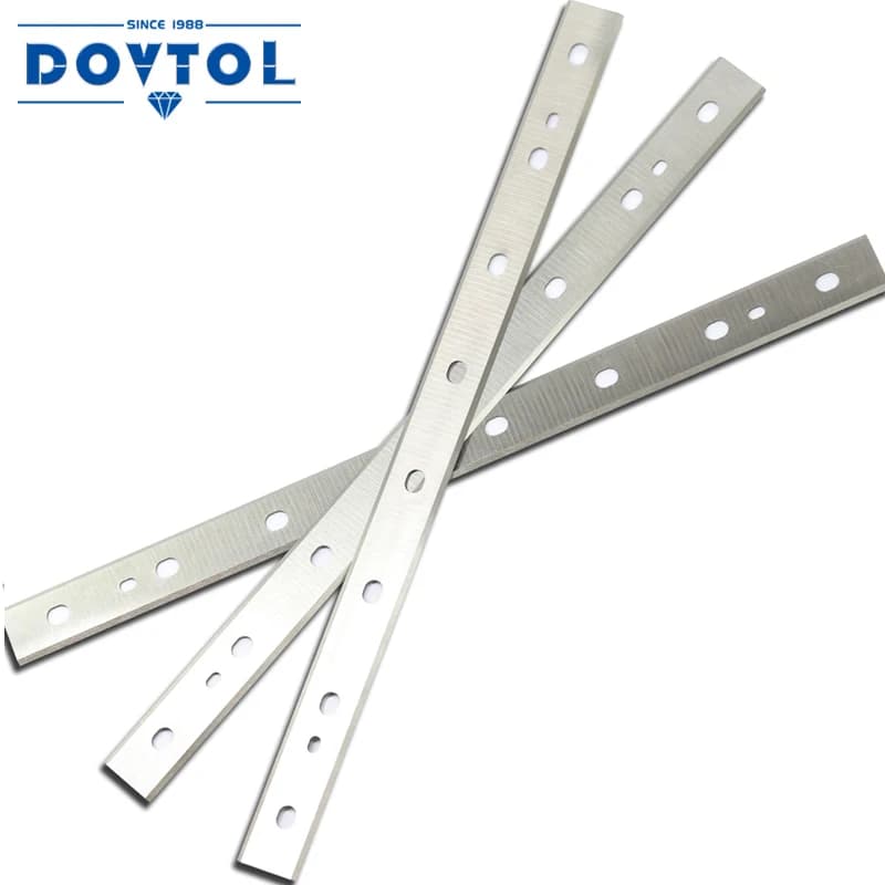 Planer Blades Jointer Knives Cutters HSS 13 Inch for DeWalt DW735 DW7352 DW735X Woodworking Planer Machine Set of 3 Pieces