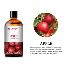 PHATOIL 100ml Coconut & Vanilla Fragrance Oils for Candles Soap Making DIY Aroma Peach Lime Strawberry Mango Cherry Watermelon