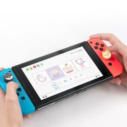 GeekShare Thumb Grips Caps Shiba Inu Silicone NS OLED Handle Rocker Protective Cover for Nintendo Switch Lite Joystick Caps