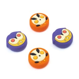 GeekShare Thumb Grips Caps Shiba Inu Silicone NS OLED Handle Rocker Protective Cover for Nintendo Switch Lite Joystick Caps