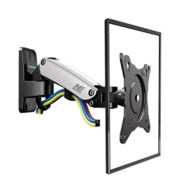 NB F120 17-27' Aluminum GS Gas Spring 360 Rotate Full Motion TV Wall Mount Bracket LCD Monitor Wall Mount Stand Screen Holder