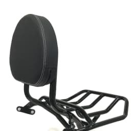 2018-2023 Motorcycle Passenger Backrest Set Sissy Bar Luggage Rack Rear Carrier Kit Back Cushion Rest Pad For Bmw K1600B Bagger