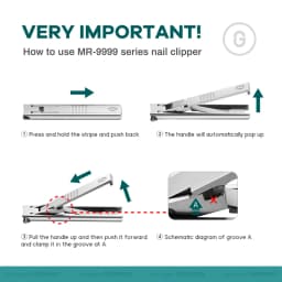 MR.GREEN Ultra Thin Nail Clippers German Precision Manufacturing Technology Nail Cutters With Cow Leather Cover Superior Texture