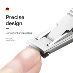 MR.GREEN Ultra Thin Nail Clippers German Precision Manufacturing Technology Nail Cutters With Cow Leather Cover Superior Texture