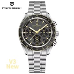 PAGANI DESIGN 2026 New Moon Watch For Men Quartz Multifunction Chronograph Sports Mens Watches Top Brand Luxury Sapphire Mirror