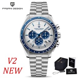 PAGANI DESIGN 2026 New Moon Watch For Men Quartz Multifunction Chronograph Sports Mens Watches Top Brand Luxury Sapphire Mirror
