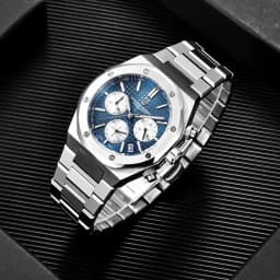PAGANI DESIGN PD1707 Men's Quartz Watches 40MM Stainless Steel Sapphire Glass Top Brand Watch Gift for Men Reloj Hombre 2024 New