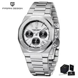 PAGANI DESIGN PD1707 Men's Quartz Watches 40MM Stainless Steel Sapphire Glass Top Brand Watch Gift for Men Reloj Hombre 2024 New