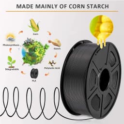 JAYO/SUNLU Neatly Wound PLA Filament 3D Printer Filament 1.75mm 1KG 3D Printing Materials Fit Most FDM 3D Printers& 3D Pen