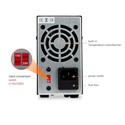 Wanptek 30V 10A DC Power Supply Adjustable Laboratory Power Supplies Voltage Regulator 60V 5A 120V 3A Bench Power Soure