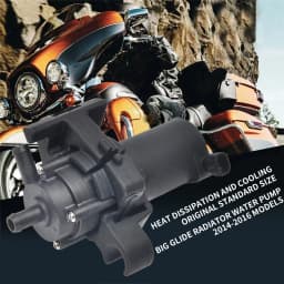 Panical Water Pump Automatic Cooling System Radiator Circulating For Harley-Davidson Water Cooling Motorcycle 2014-2016 Black