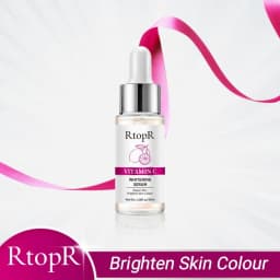 RtopR Vitamin C Whitening Essence Brightens Skin Removes Freckles Repairs Face Skin Wrinkles Lifts Firms Anti-Aging Face Care