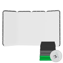 SH 240x400cm Background Stand Frame With Photography Green Screen Backdrops Photography Background For Living Video Recording
