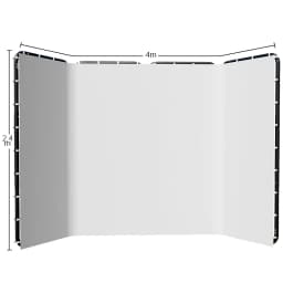 SH 240x400cm Background Stand Frame With Photography Green Screen Backdrops Photography Background For Living Video Recording