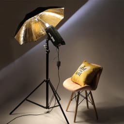 Photo Studio Umbrella Set 33 ' 84 cm White Soft Light Umbrella + Dual-use Reflective Umbrella 4 Pieces Photography Accessories