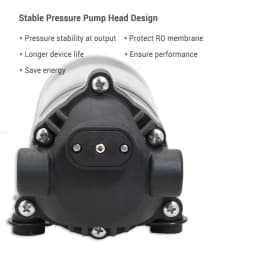 Coronwater 400 Gpd Self-Priming RO Booster Pump 4002-SB1 in Reverse Osmosis System