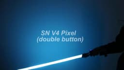 TXQSABER Lightsaber Neo Pixel Heavy Dueling RGB Color Changing Metal Hilt Smooth Swing Blaster Cosplay Jedi Light Sword Toys Kid