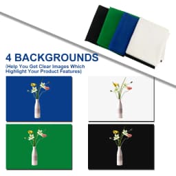 40/60cm Tabletop Light Box Photo Studio For Photography Lighting Box Adjustable Brightness With Photo Background Shooting Tent