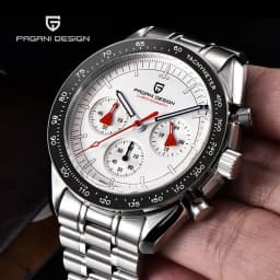 PAGANI DESIGN Sport Panda Mens Watches Quartz Chronograph Luxury Automatic Business Stainless Steel Waterproof Reloj Hombre 2026