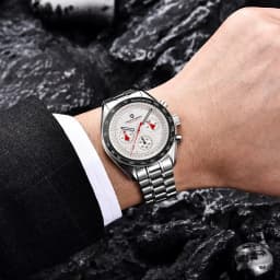 PAGANI DESIGN Sport Panda Mens Watches Quartz Chronograph Luxury Automatic Business Stainless Steel Waterproof Reloj Hombre 2026