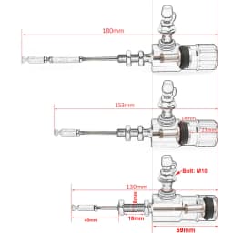 7/8" 22mm Motorcycle CNC Hydraulic Clutch Kit Lever Master Cylinder 125 ~ 250cc for HONDA YAMAHA DUCATI Aprilia Dirt Bike Moped
