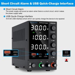Adjust DC Power Supply Adjustable Lab Bench Power Source 30V 10A 5A 60V 5A AC Switching Stabilized Bench Source Wanptek DPS3010U