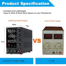 Adjust DC Power Supply Adjustable Lab Bench Power Source 30V 10A 5A 60V 5A AC Switching Stabilized Bench Source Wanptek DPS3010U