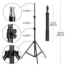 Photography Lighting Kit 2x3M Photo Background Backdrops Soft Umbrella Softbox Light Stand Portable Bag For Photo Studio Shoot