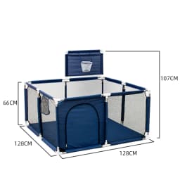 IMBABY-Parque Infantil Grande Para Crianças, Cercadinhos De Bebê, Cercadinho Dos Desenhos Animados, Cerca De Atividade De Basque
