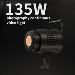 135W Photography LED COB Video Light  Daylight-Balanced Sun Lamp for Portrait Flash Studio Accessories Youtube Live