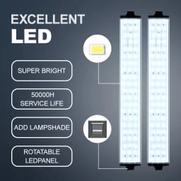 Photo Light Box 60 Folding Light Room LED Lights For Photography Lightbox Studio Take Picture LED Lighting Tent With 4 Backdrop