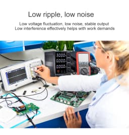 Wanptek Adjustable DC Power Supply 30V 10A LED Digital Lab Bench Power Source Stabilized Power Supply Voltage Regulator Switch