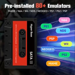 Batocera 500GB/2TB Retro Game Console With 52000+Games Gaming HDD For PS3/PS2/Wii/Sega Saturn/N64/NDS/SNES/MAME for Windows PC