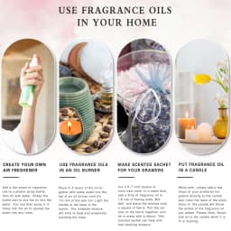 PHATOIL 100ml Fragrance Oil For Diffuser Aromatherapy-Parma Violet White Musk Orange Blossom Coffee Freesia Bubble Gum Aroma Oil