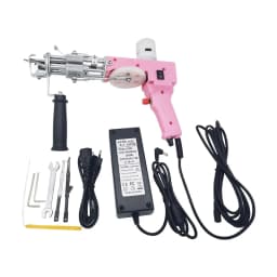 Tufting Gun 2 in 1 Cut Pile Loop Pile Rug Gun Machine Starter Kit Rug Tufting Kit Electric Gun Carpet Weaving Flocking Machine