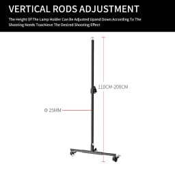 SH 2X2M / 2X3M Background Stand With 4pcs Wheels And 4pcs Fish Clips Photography Backdrop Frame Support For Photo Studio