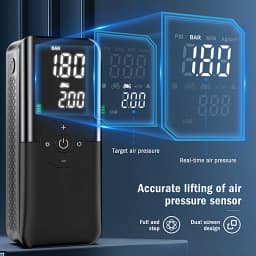 Carsun Air Compressor 12v Air Pump For Car Portable Tyre Inflator Electric Motorcycle Pump Air Compressor For Car Bicycle
