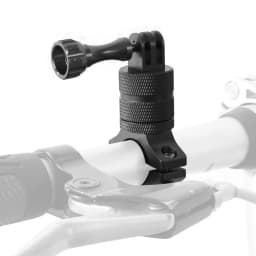 Bike Bicycle Camera Holder 360 Swivel Cycling Motorcycle Handlebar Stand Mount Clamp Metal for MTB for Gopro Action Camera Phone