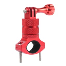 Bike Bicycle Camera Holder 360 Swivel Cycling Motorcycle Handlebar Stand Mount Clamp Metal for MTB for Gopro Action Camera Phone