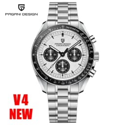 PAGANI DESIGN V5 Mens Quartz Watches Moon Luxury Chronograph Watch For Men Sapphire Waterproof Stainless Steel Reloj Hombre 2026