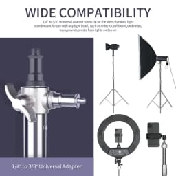 2/2.9M Tripod Super Stable Big Tripod Foldable Light Stand Lifting Frame Wheels Photography Softbox Photo Studio Stainless Steel
