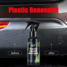 100ml S3 Plastic Restorer Agent Wax Instrument Panel Auto Interior Auto Leather Liquid Wax Polish for Plastic Spray HGKJ